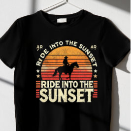Ride in the sunset T-Shirt
