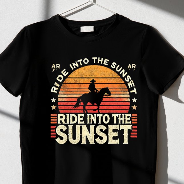 Ride in the sunset T-Shirt (Skapare uppladdad)