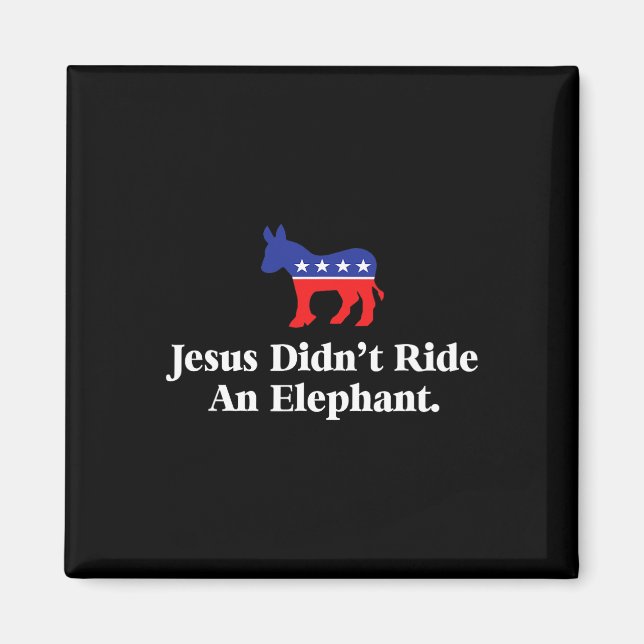 Ride inte en elefant - Lönt antirepublikan Magnet (Framsidan)