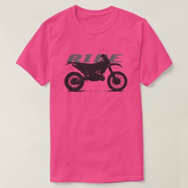 Ride KTM 200 EXE Enduro-skugga T Shirt (Design framsida)