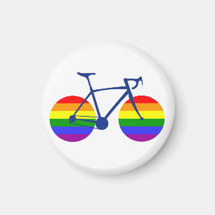 Ride med Pride Bike Magnet