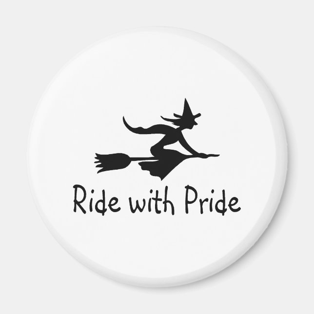 Ride med Pride Magnet (Framsidan)