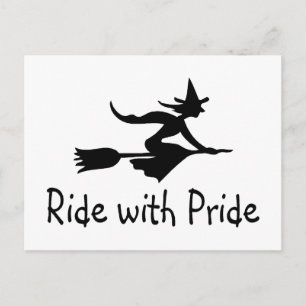 Ride med Pride Vykort