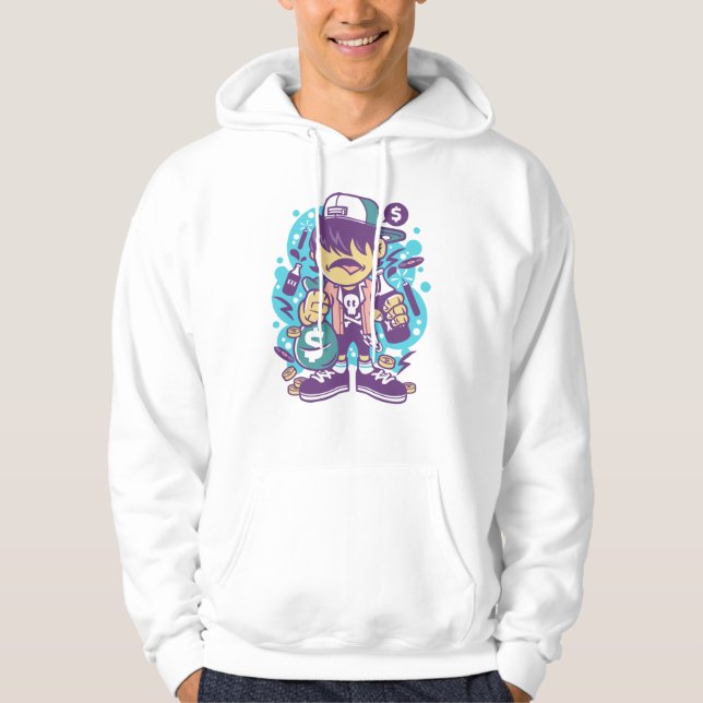 Ride Monkey Hoodie (Framsida)