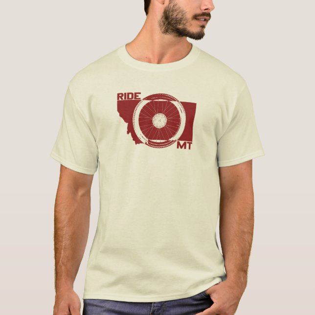 Ride Montana Tee Shirt (Framsida)