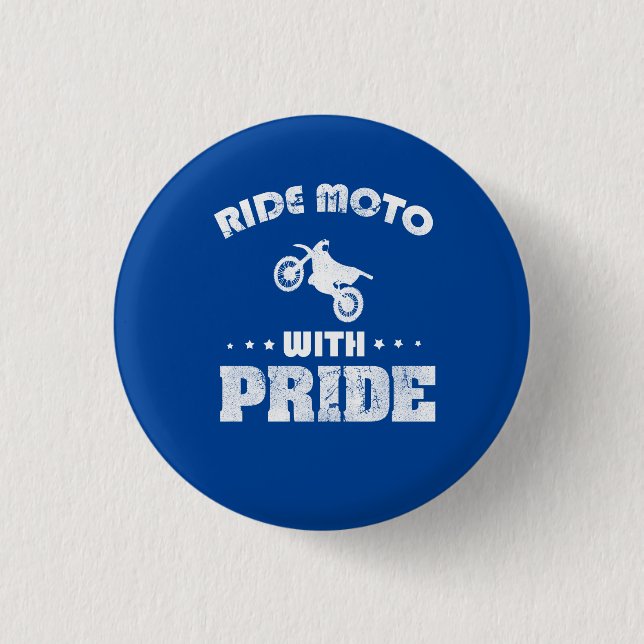 Ride moto with pride knapp (Framsida)