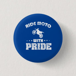 Ride moto with pride knapp