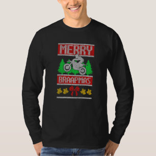 Ride Motocross Ugly God jul Mx Dirt Bike T Shirt