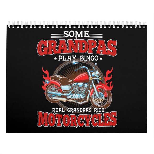 Ride Motorcyklar Älskare Kalender (Omslag)