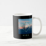 Ride Mountain Ski Snowboard Skiing Snowboarding Do Kaffemugg<br><div class="desc">Ride Mountain Ski Snowboard Skiing Snowboarding</div>