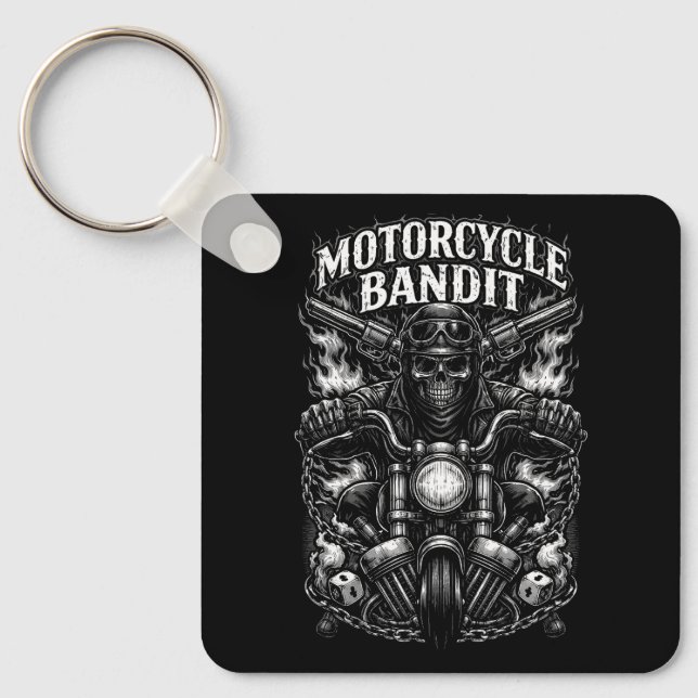 Ride of the Iron Bandit Nyckelring (Framsida)