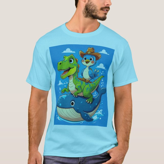 Ride of the Vild Trio T Shirt (Framsida)