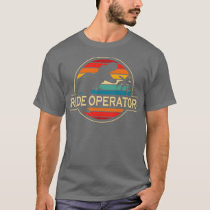 Ride Operator Dinosaur T Shirt
