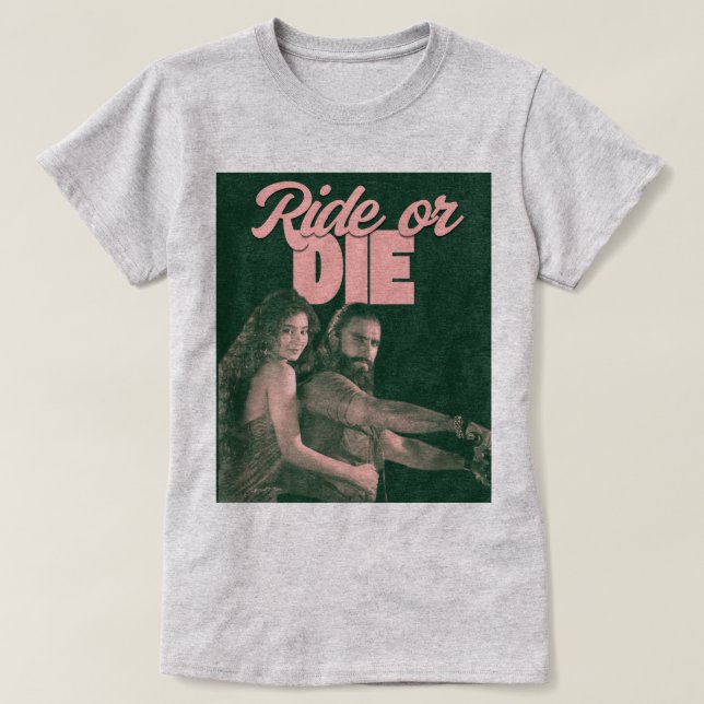 Ride or Die (Dhurandhar) T Shirt (Design framsida)
