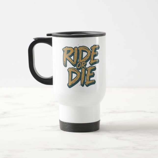 Ride Or Die Skater Skeleton -Skateboarding Graphic Resemugg (Vänster)