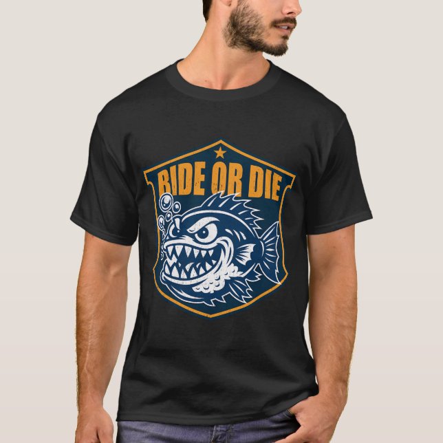 Ride or die t shirt (Framsida)