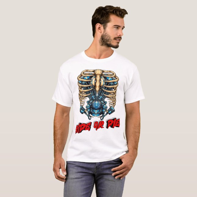 Ride Or Die T Shirt (Hel framsida)