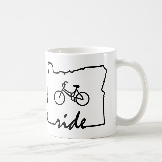 Ride Oregon (cykling) Kaffemugg (Höger)