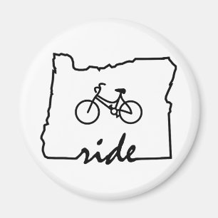 Ride Oregon (cykling) Magnet