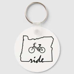 Ride Oregon (cykling) Nyckelring