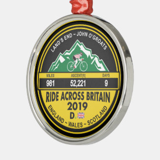 RIDE ÖVER BRITAIN 2019 TRÄD ORNAMENT