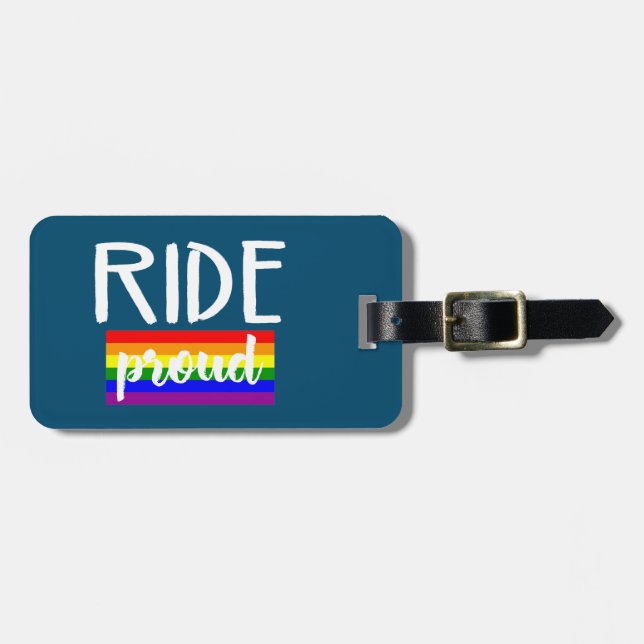 Ride Proud Cycling Bagagebricka (Horisontell Framsida)