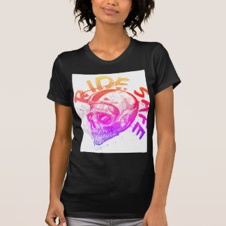Ride Säker Skull Helmet T-Shirt
