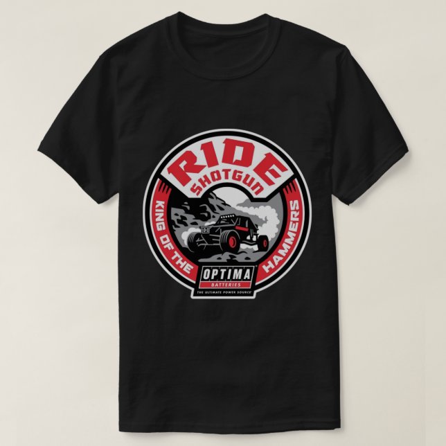 Ride Shotguna - Kung i Hammers T Shirt (Design framsida)
