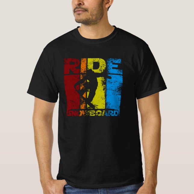 Ride Snowboard T Shirt (Framsida)