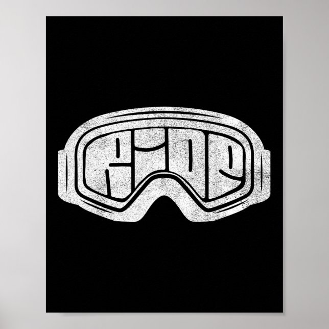 Ride Snowboard - Vintage Distress Poster (Framsidan)