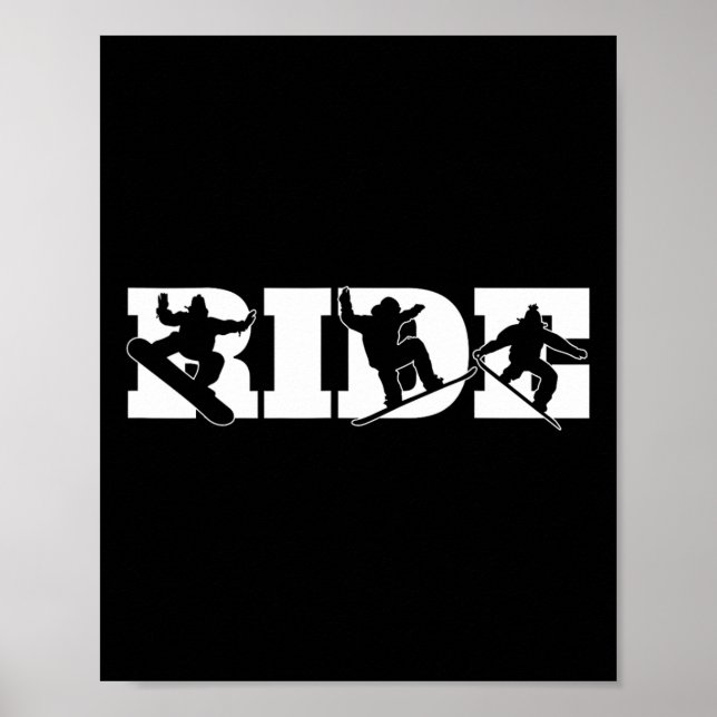 Ride Snowboarder Poster (Framsidan)