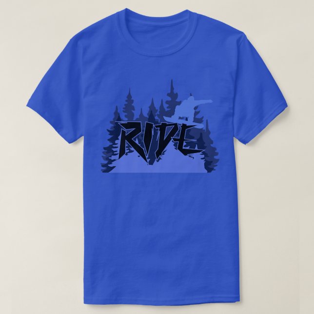 Ride Snowboarding Snowboard Resa T Shirt (Design framsida)