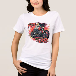Ride som en flicka t shirt