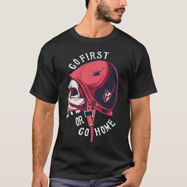 Ride som en krigare: Bikernas Hamlet T Shirt (Framsida)