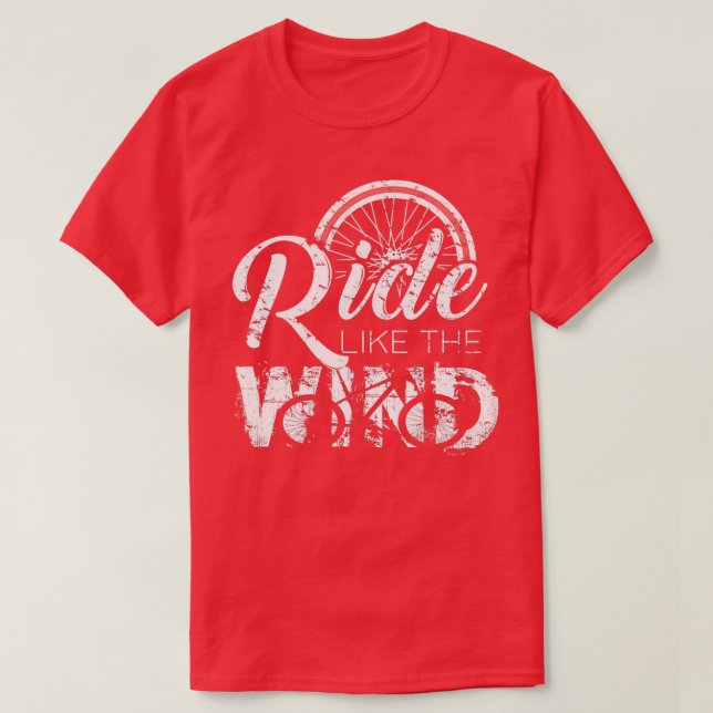 Ride som vinden som vind 2 t shirt (Design framsida)