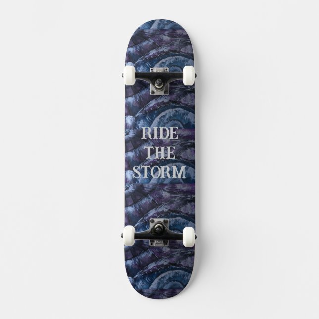 RIDE STORM SKATEBOARD BY PAULA REILLY DESIGNS (Framsida)