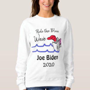 Ride the Blue Wave Democrat Vote Joe Biden 2020 T Shirt