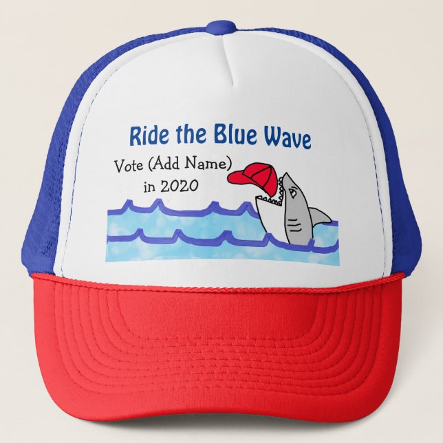 Ride the Blue Wave, Röstdemokrat 2020 Keps (Framsida)