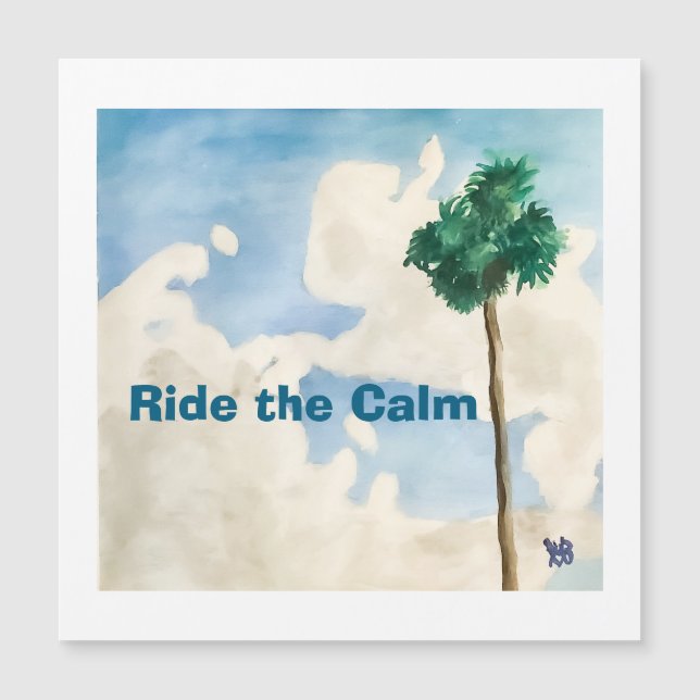 Ride the Calm (Framsida)