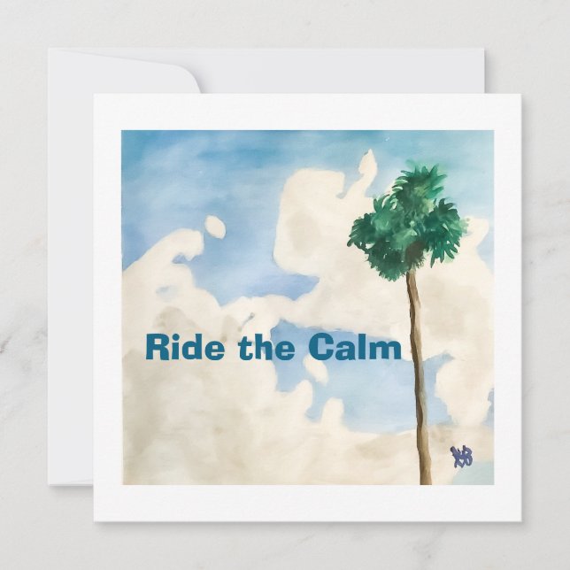 Ride the Calm Kort (Framsida)