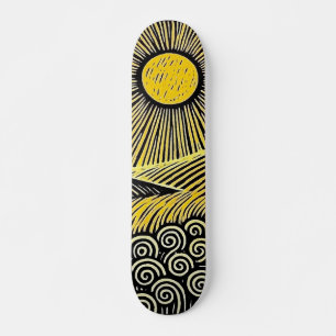 Ride the Golden Hour Mini Skateboard Bräda 18,5 Cm