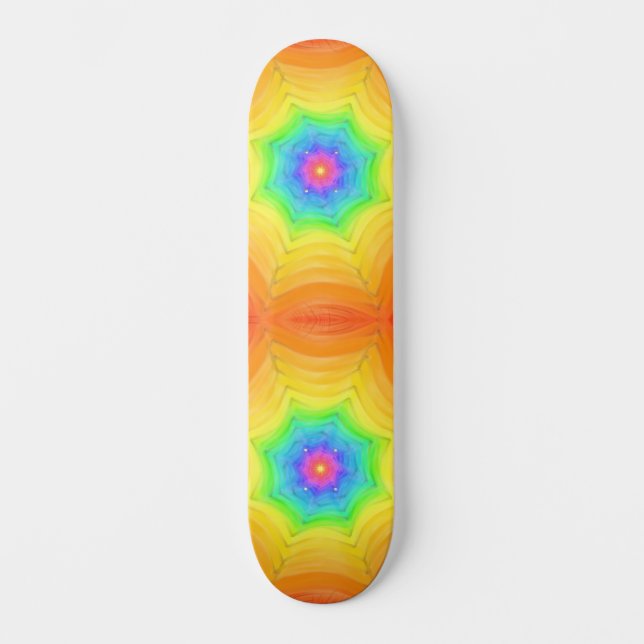Ride the Radiance Mini Skateboard Bräda 18,5 Cm (Framsida)