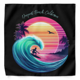 Ride the Wave at Sunset Bandana