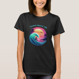 Ride the Wave at Sunset T Shirt
