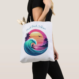 Ride the Wave at Sunset Tygkasse