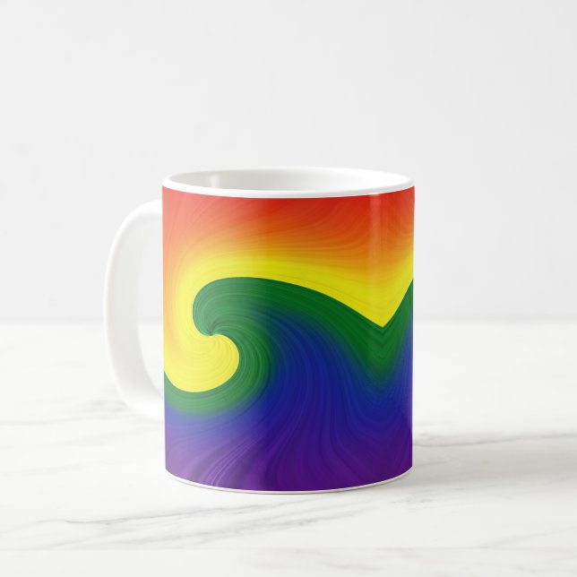 Ride the Wave Kaffemugg (Framsida vänster)