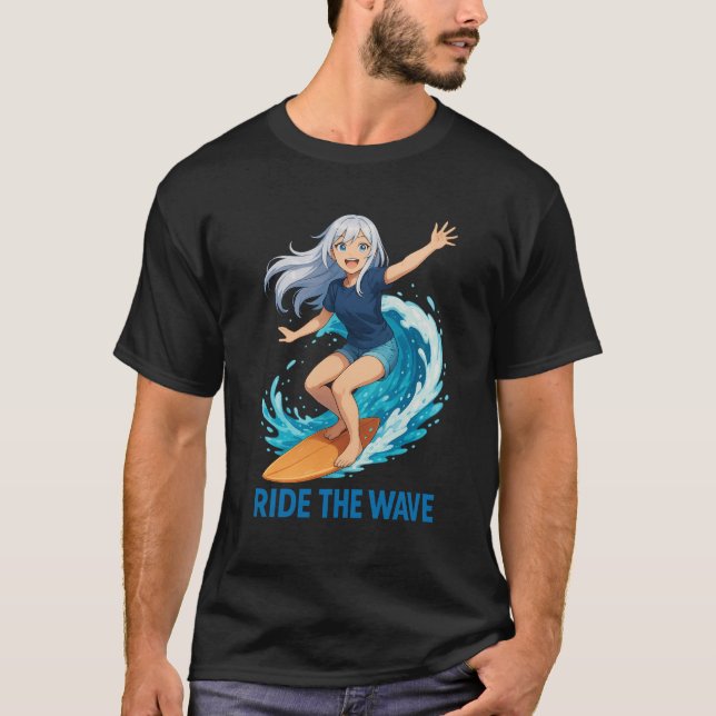 Ride the wave Nova tshirt T Shirt (Framsida)
