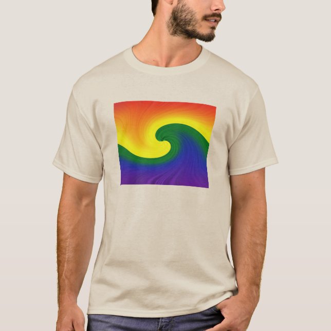 Ride the Wave T Shirt (Framsida)