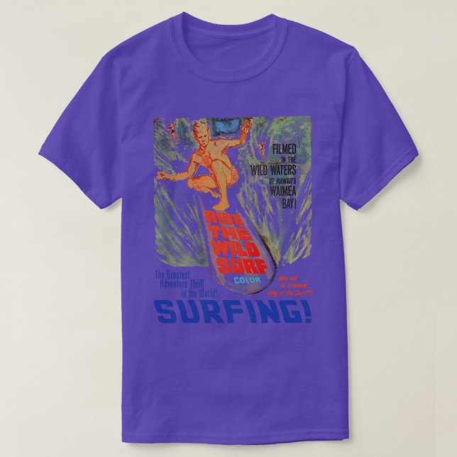 Ride the Wild Surf 1964 T Shirt (Design framsida)