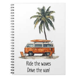 Ride Vågar VW Campervan Notebook Anteckningsbok